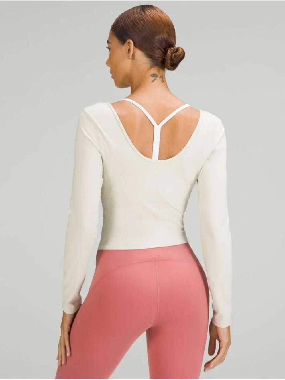 Lululemon Align Long Sleeve Shirt Natural Ivory